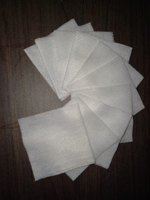 Tamponi 5×5 cm, 10 pezzi