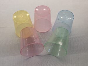 Applicatore per sanguisughe in plastica vari colori / trasparente